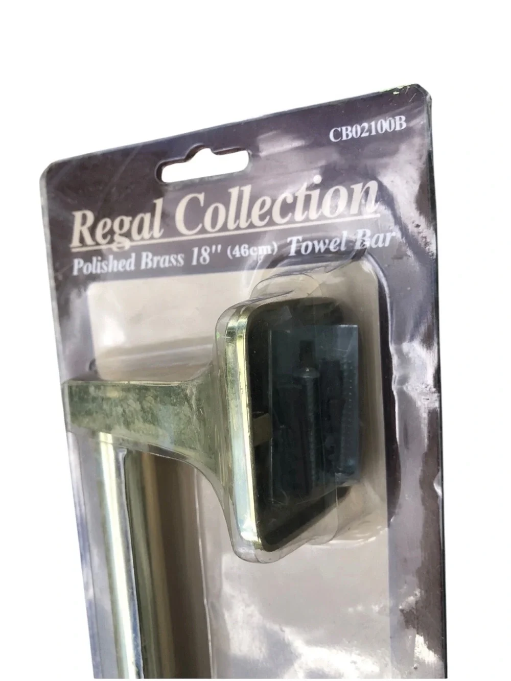 Regal Collection Polished Brass Towel Bar 18” NWT Sealed #CB02100B Vintage
